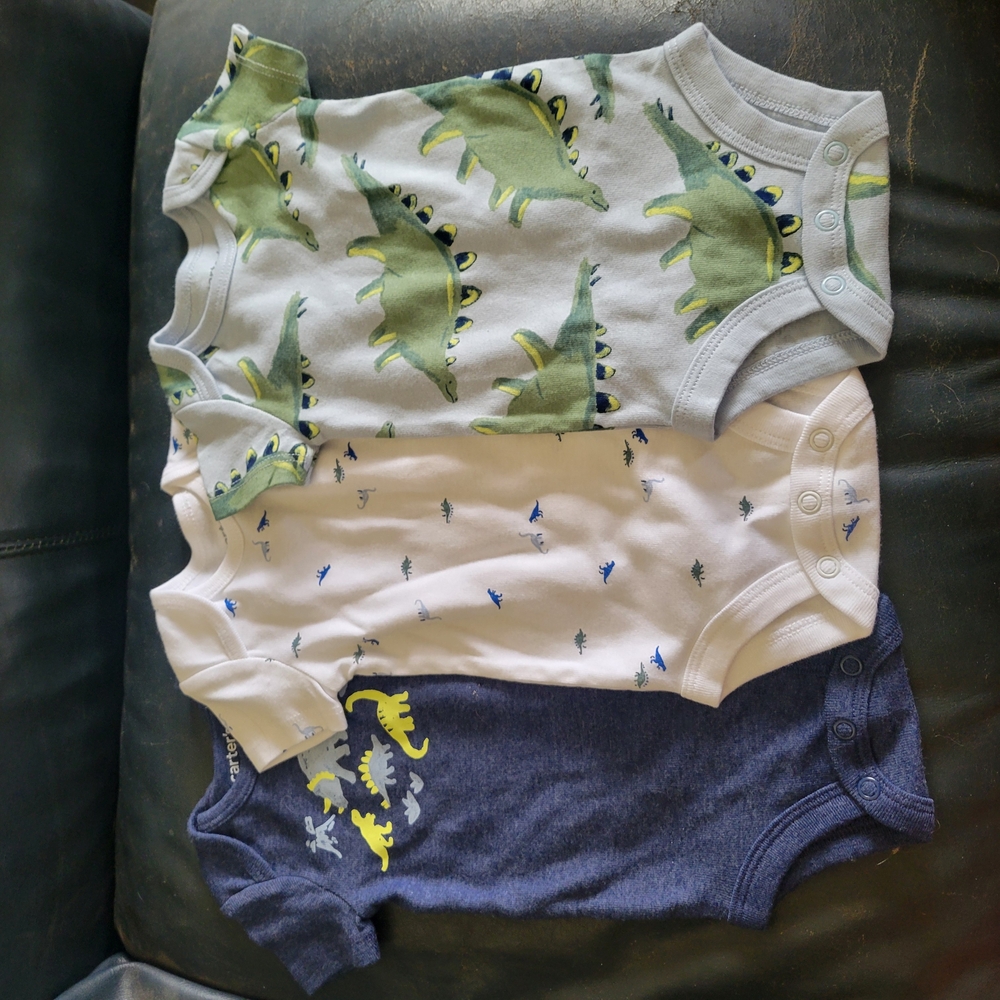 Dinosaur Baby Onesies Set